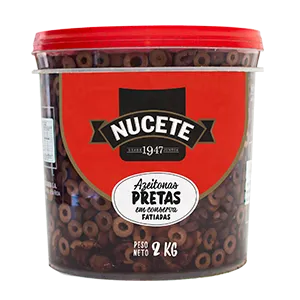 AZEITONA PRETA FATIADA NUCETE BD 1,8/3KG