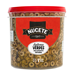 AZEITONA VERDE FATIADA NUCETE BD 1,8/3KG