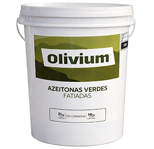 AZEITONA VERDE FATIADA OLIVIUM BD 14/21KG