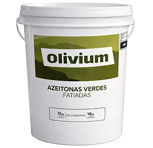 AZEITONA VERDE FATIADA OLIVIUM BD 14/21KG