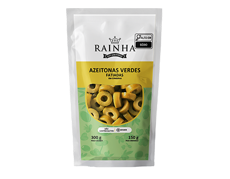 AZEITONA VERDE FATIADA RAINHA 24 X 150/300G